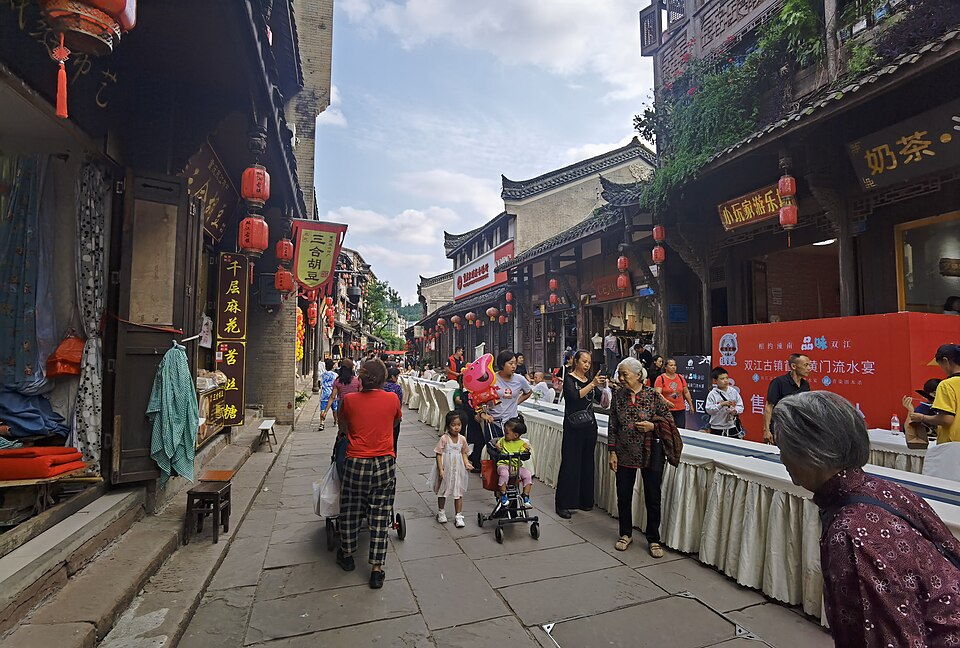 Tongnan Shuangjiang Ancient Town