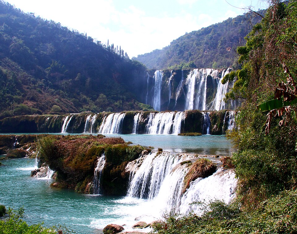 Luoping Jiulong (Nine Dragons) Waterfall Cluster